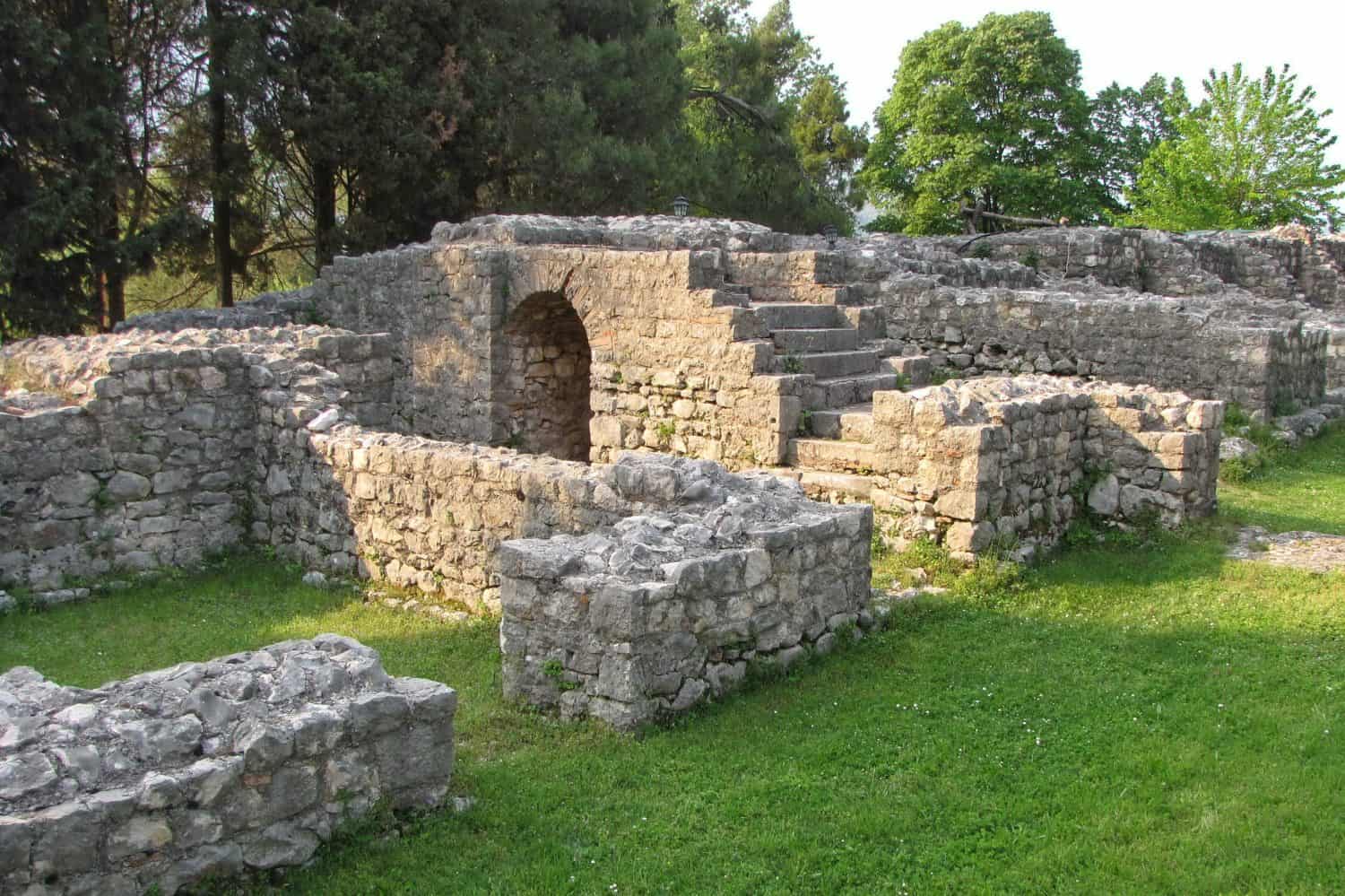 Ancient Roman Villa Rustica Mogorjelo near Capljina, Bosnia and Herzegovina