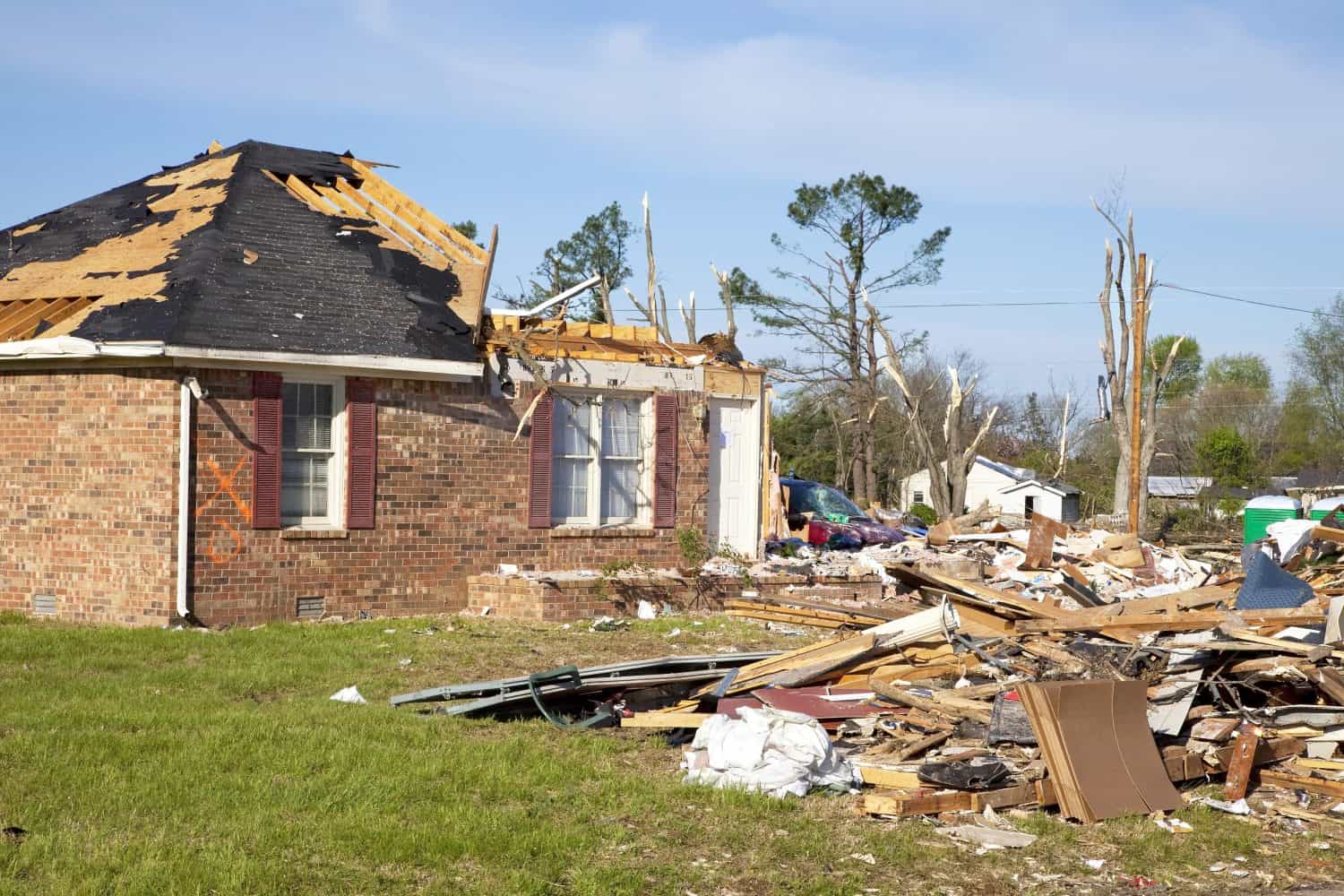 Tornado leaves trail of death, destruction ,fast moving storms hit almost without warning