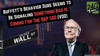 Buffett’s Behavior Signals Something Bad Is Coming for the S&P 500 (VOO)