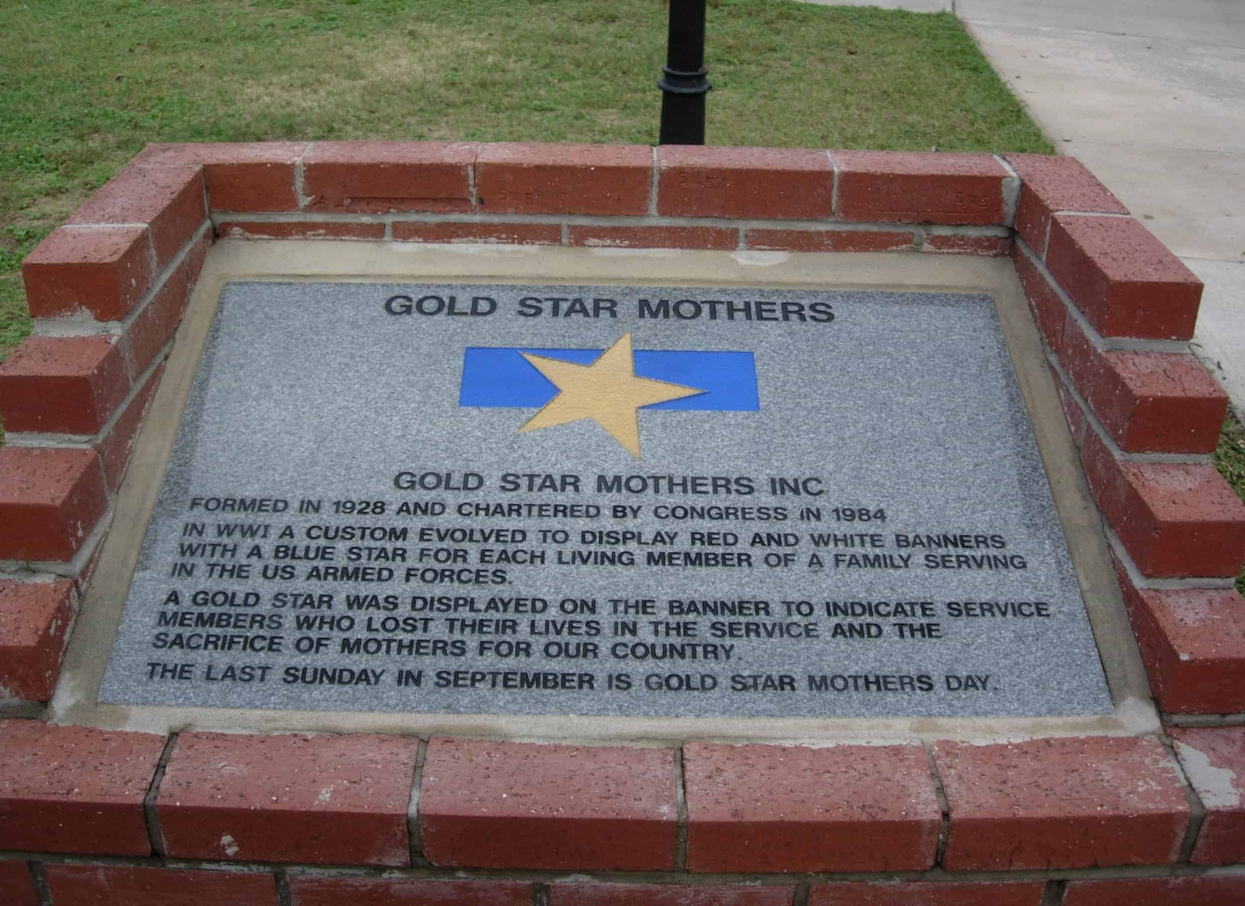 Gold Star Monument