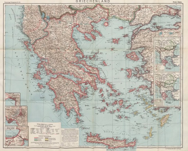 Map of Greece