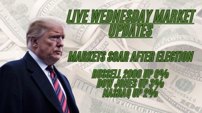 Live Markets Today: Russell 2000 Up 4%, Nasdaq Jumps After Trump Victory | TSLA, DJT, RIVN