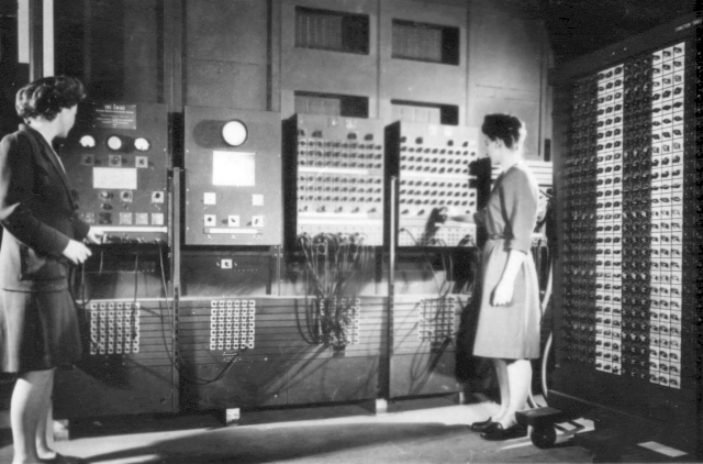 ENIAC, U.S. Army, first computer, calculated trajectories of artillery shells