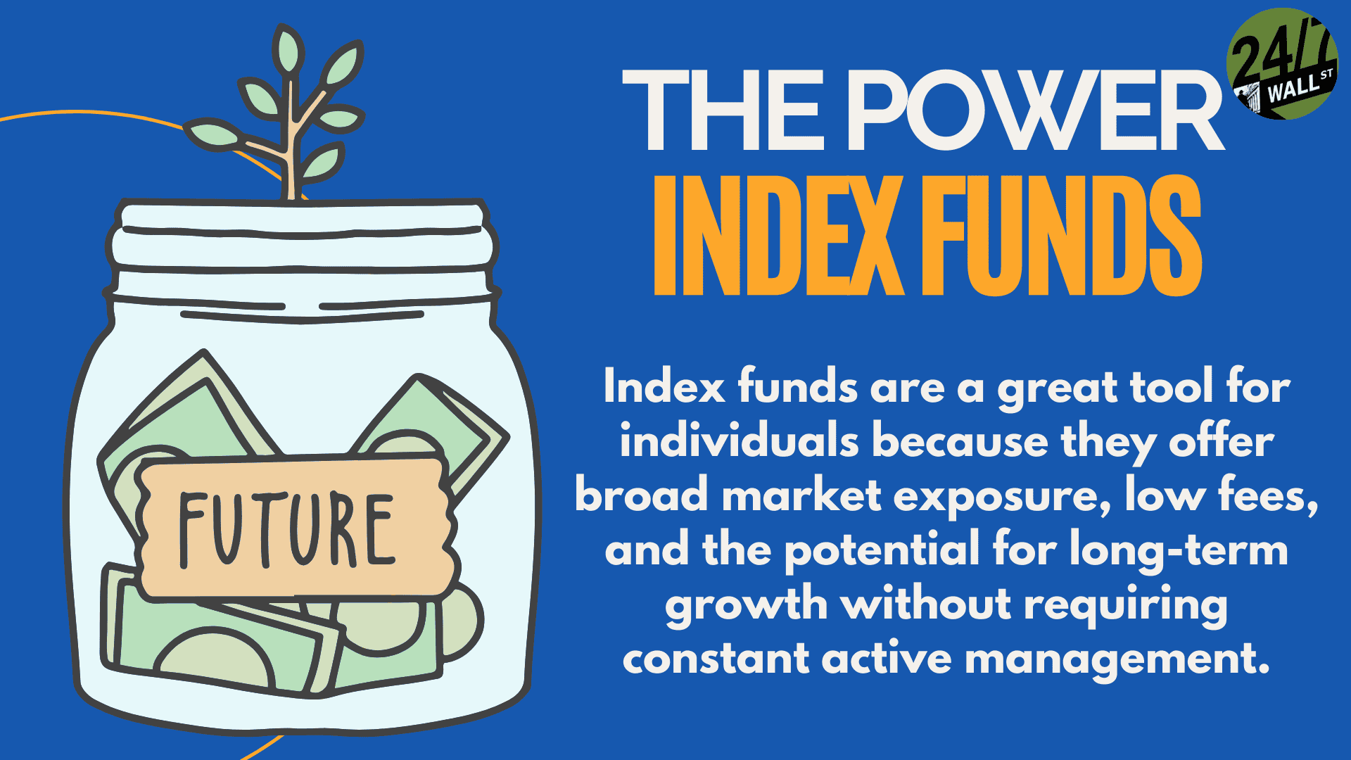 Index Funds Infographic