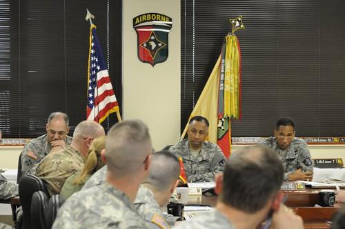 Army Materiel Command Leadership Visits Fort Campbell Warfighters by U.S. Army Materiel Command