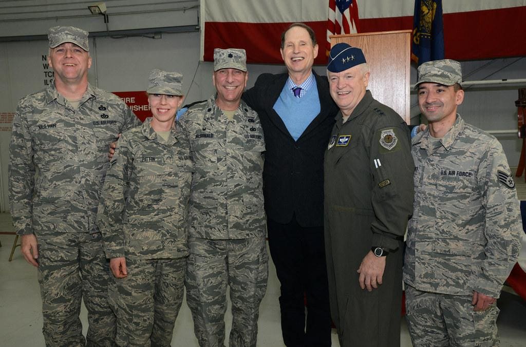 Lt. Gen. L. Scott Rice visits the Portland Air National Guard Base by Oregon National Guard