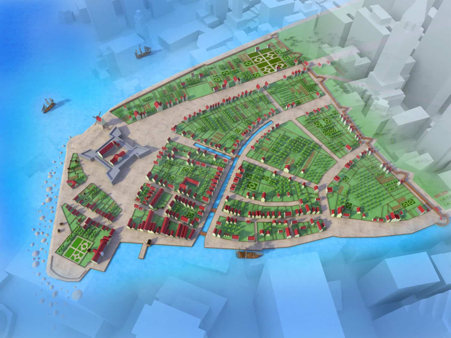New York / New Amsterdam / New York settlement / New York history / New York City / NYC Amsterdam heritage
