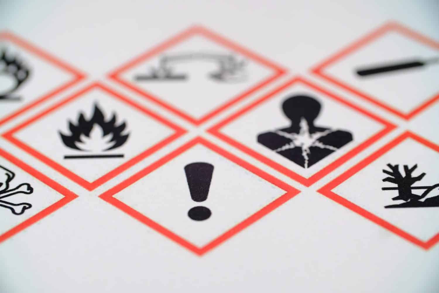 WHMIS 2015 SYMBOLS WORKPLACE HAZARDOUS MATERIAL INFORMATION SYSTEM. EXCLAMATION MARK FOCUSED SYMBOL. FOR INDICATORS AND FOR EMPLOYEE AND EMPLOYER. TOXIC MATERIAL. MAY CAUSE LESS SERIOUS HEALTH EFFECTS