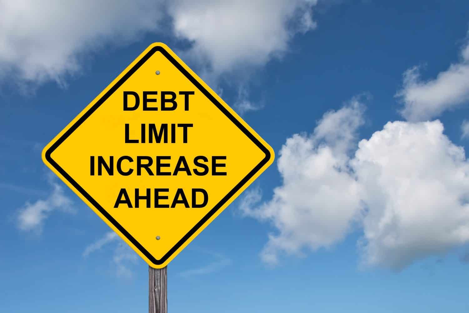 Debt Limit Increase Ahead Warning Sign