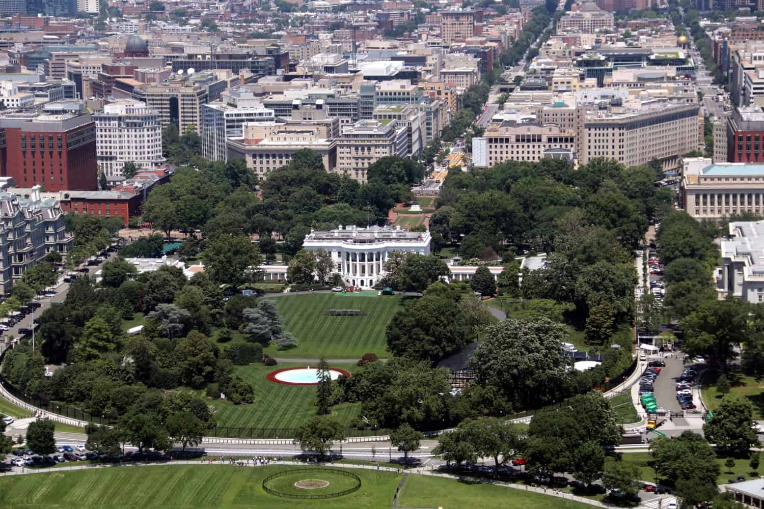 Beautiful City of Washington DC - White House – USA