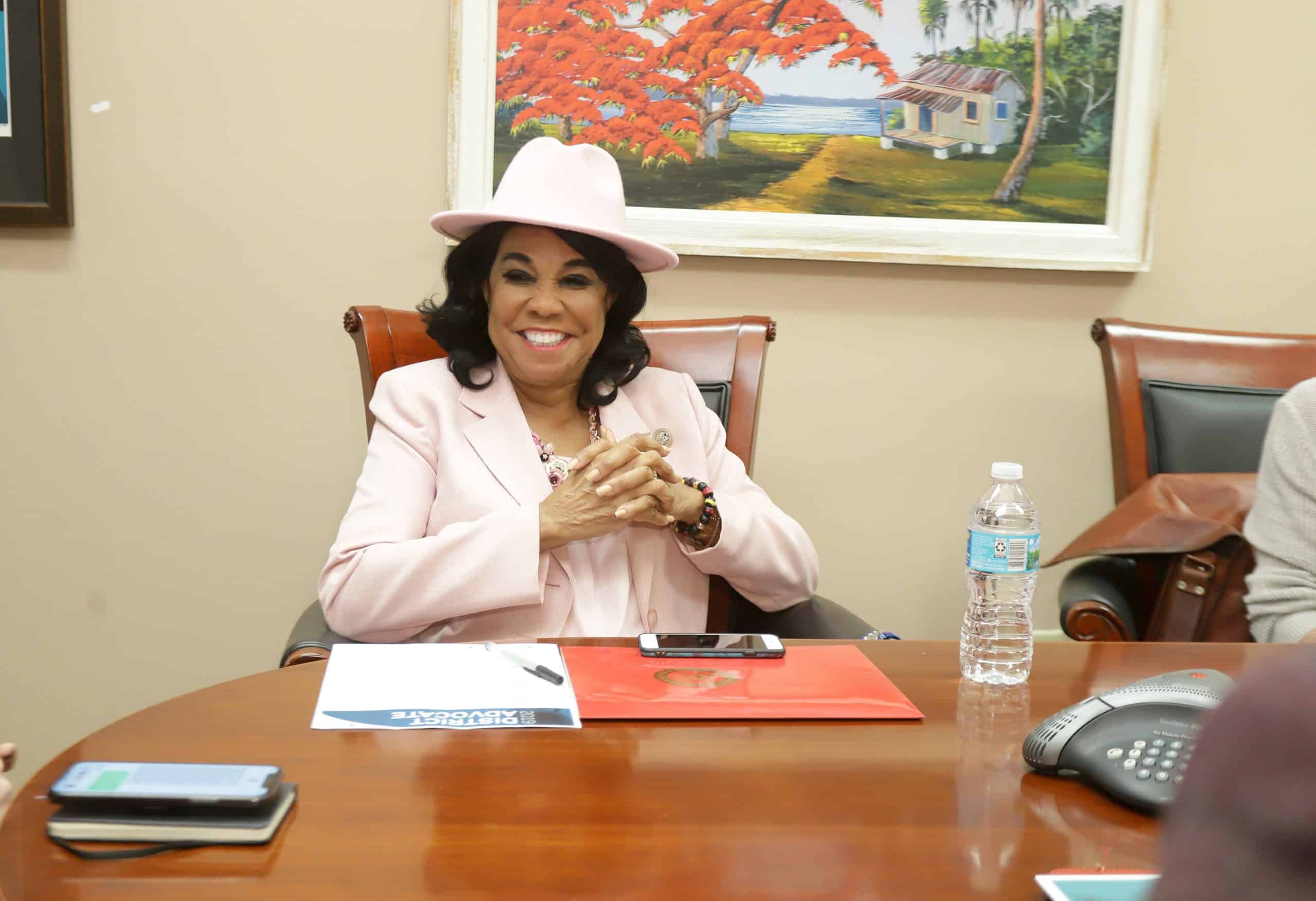 District Advocate Meeting w/ Rep. Frederica Wilson