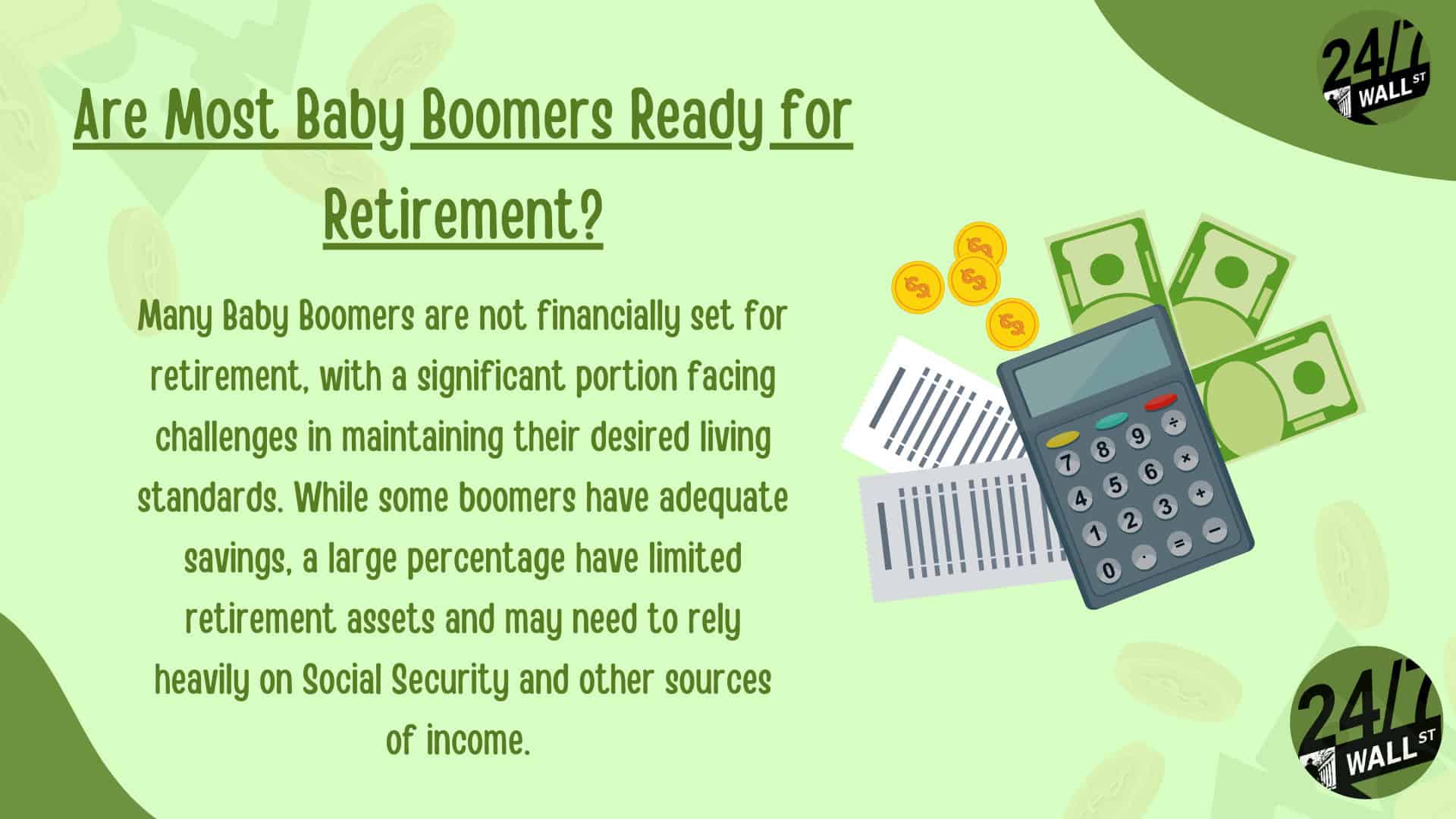 Are Most Baby Boomers Ready for Retirement?