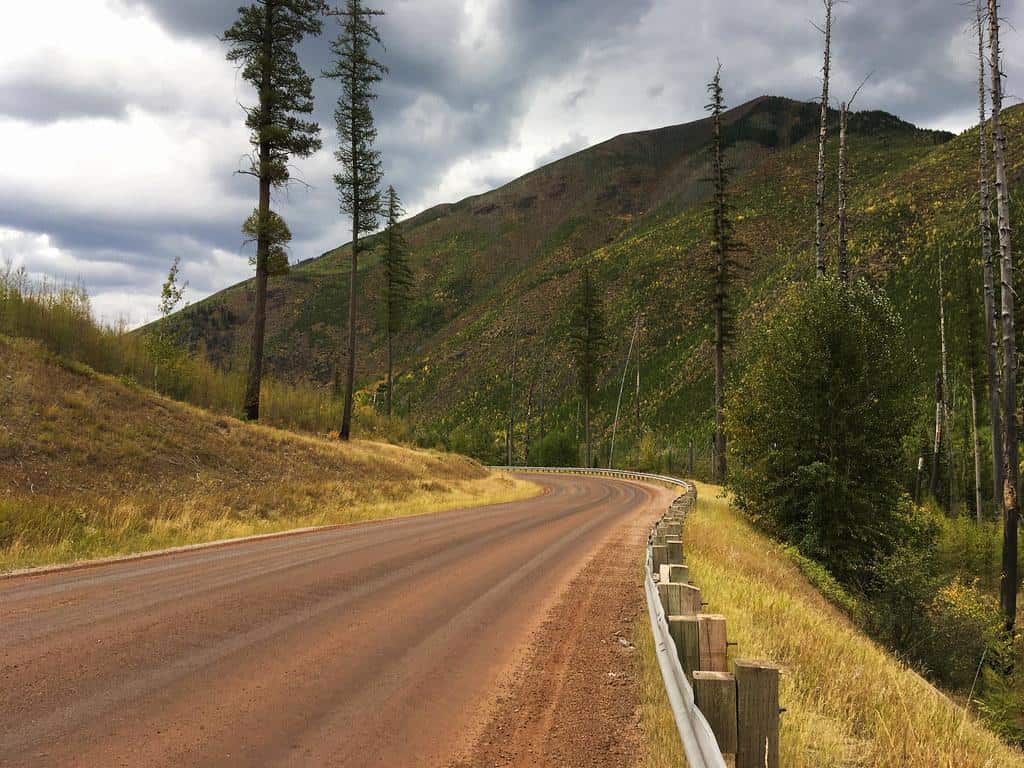 Dirt Roads in Montana near Glacier National Park by alex ranaldi