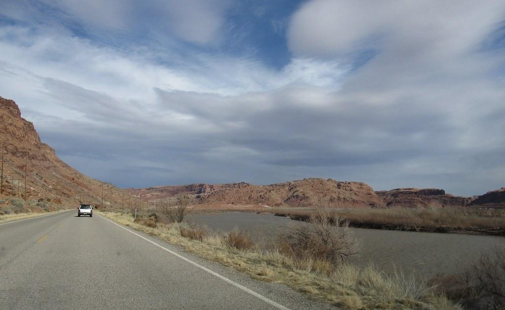 Colorado River, Potash Road, Moab, Utah by Ken Lund