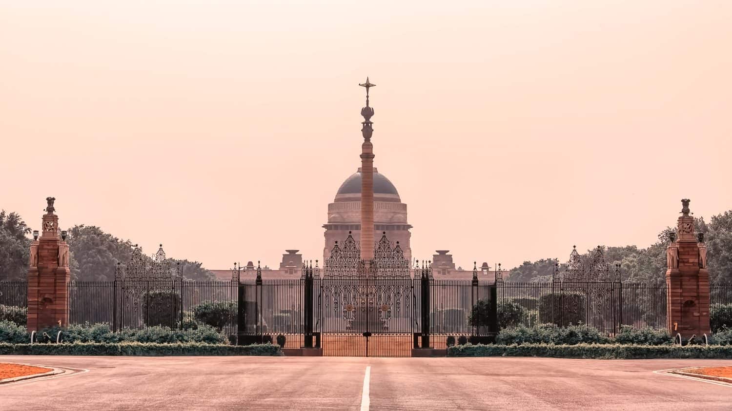 Rashtrapati Bhavan, India&#039;s President House in New Delhi India