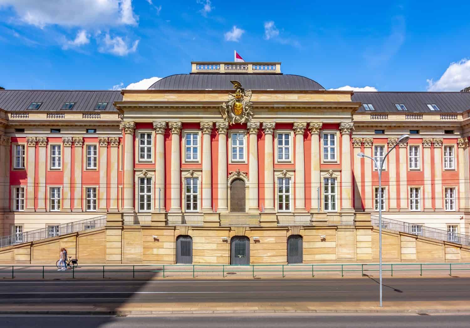 Brandenburg parliament (Landtag) building in Potsdam, Germany