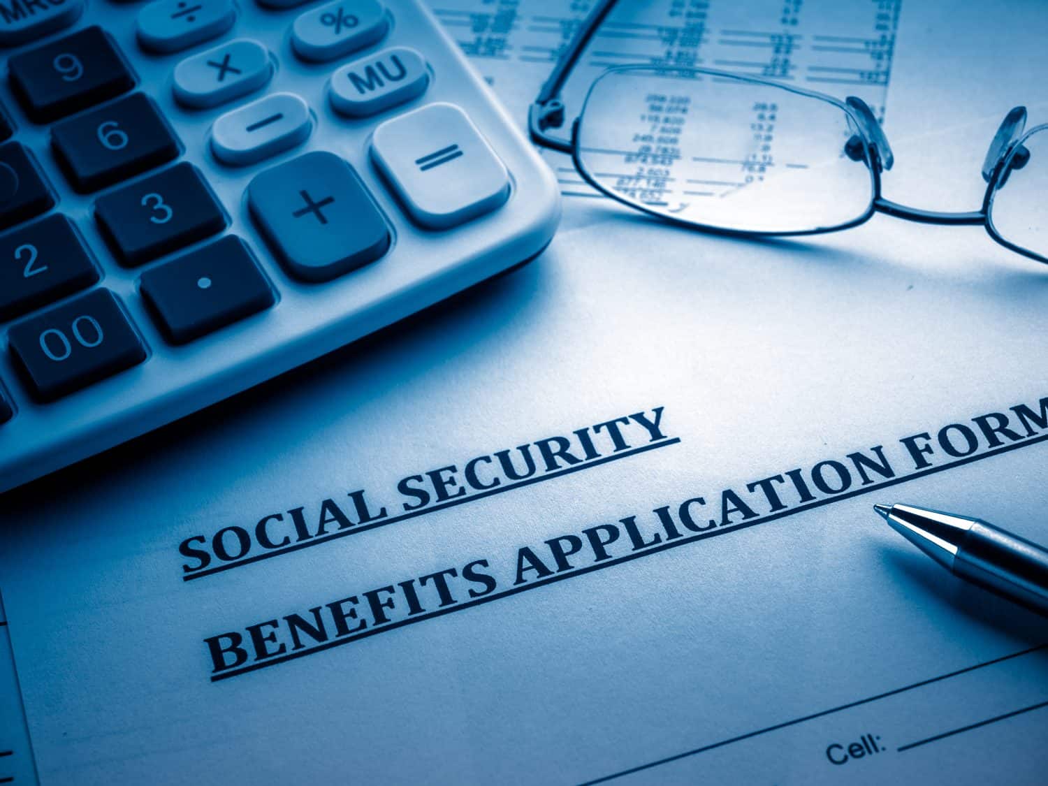 social security benefits application form