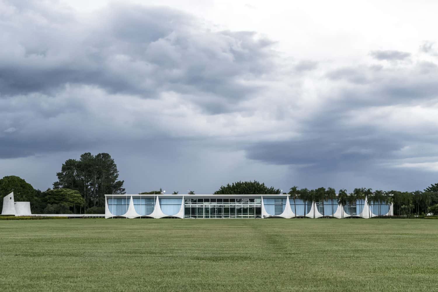 Alvorada Palace. Official residence of the President of Brazil