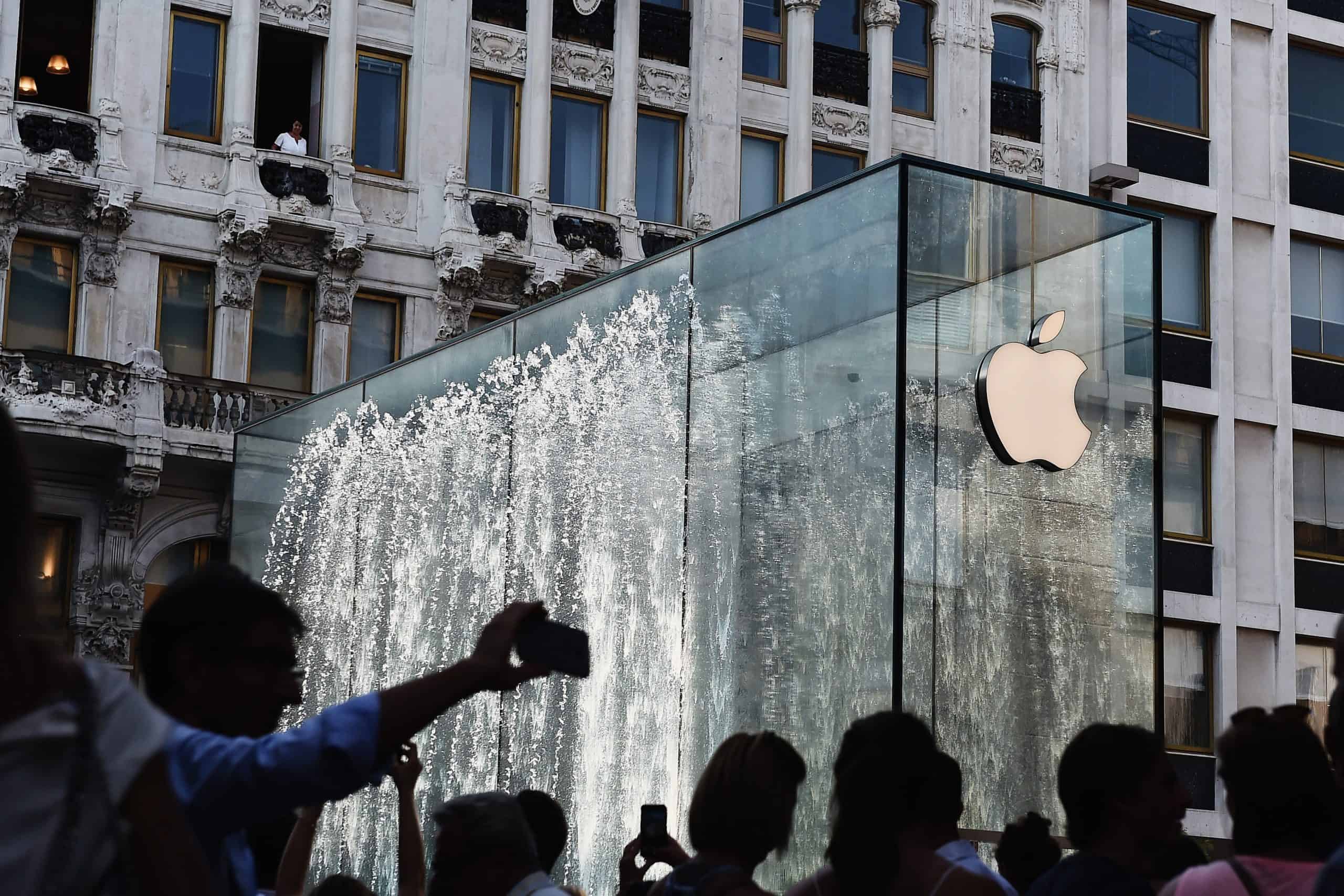 Apple Store Opening In Milan