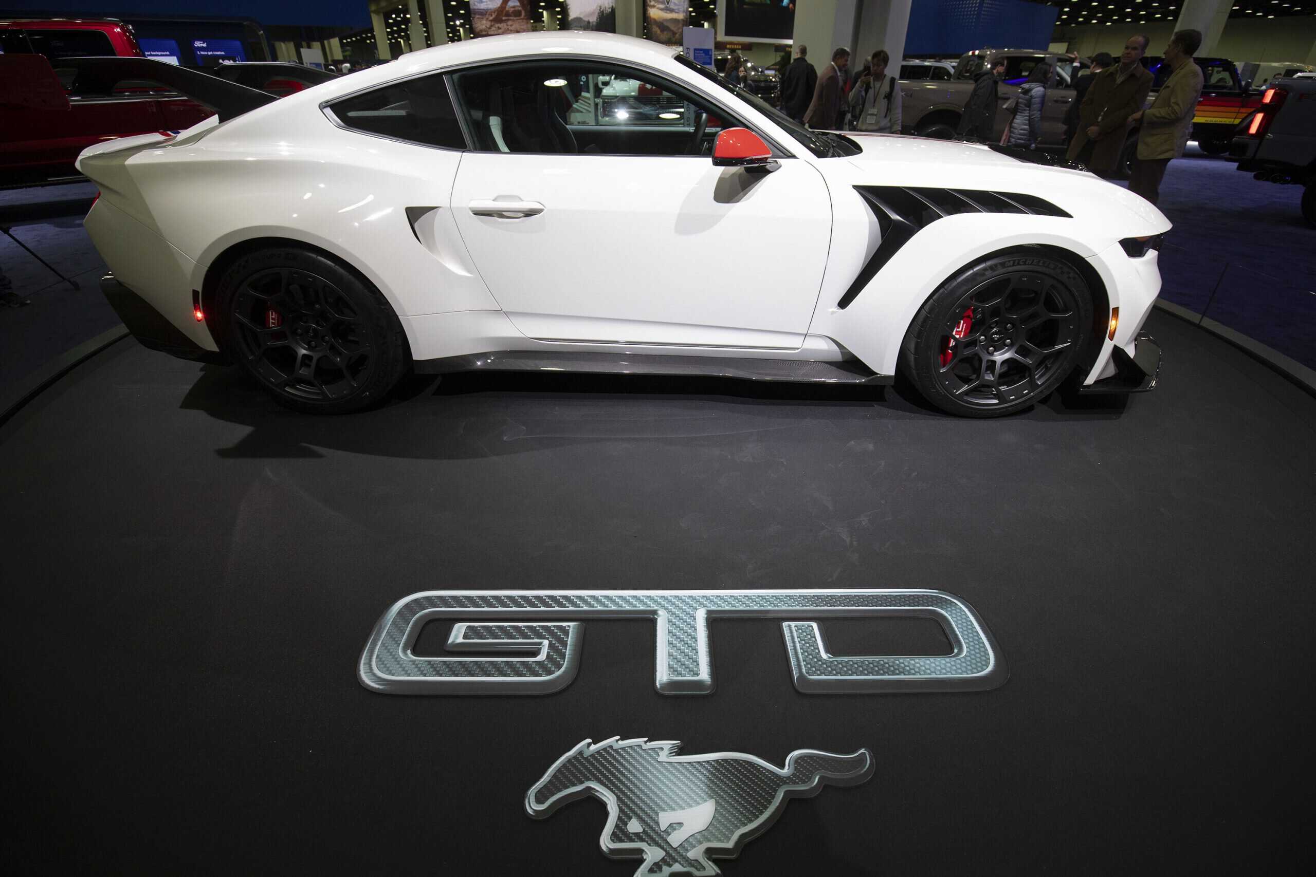 New Cars Are Shown At The Detroit Auto Show In Michigan