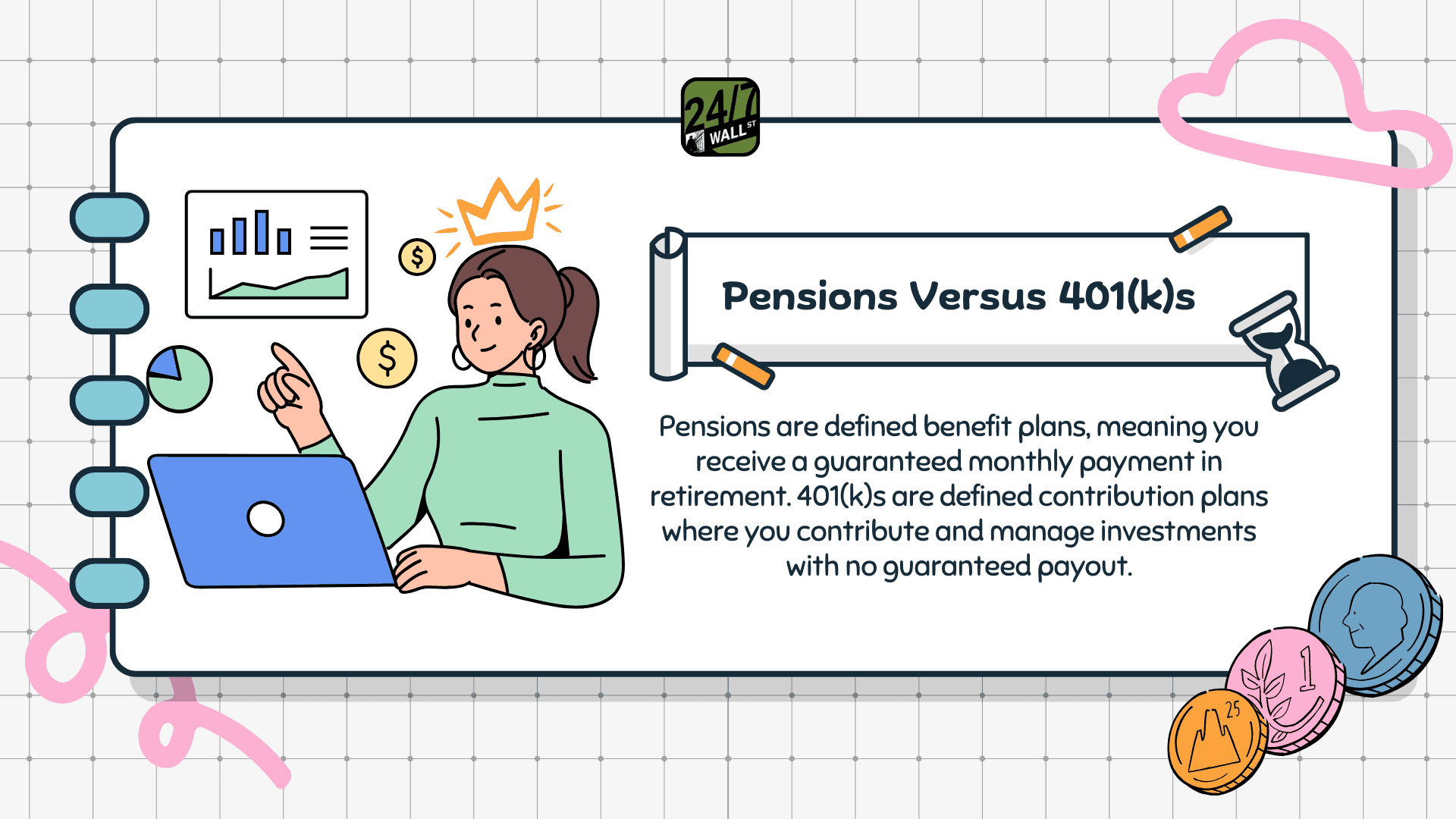 Pensions Versus 401(k)s