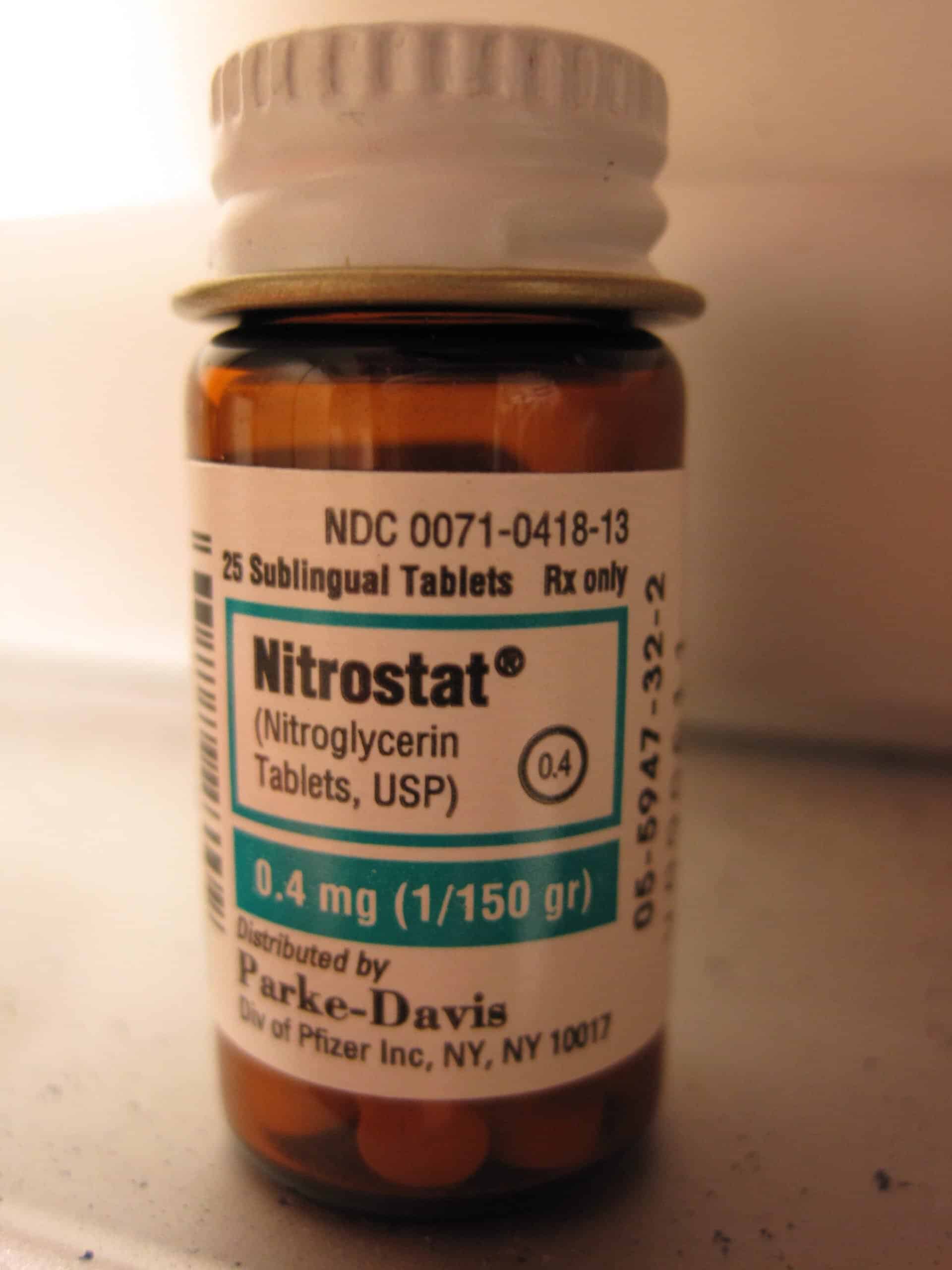 Nitroglycerin medication