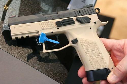 2010 SHOT Show - Prototype CZ P-07 in Tan by Tac6 Media