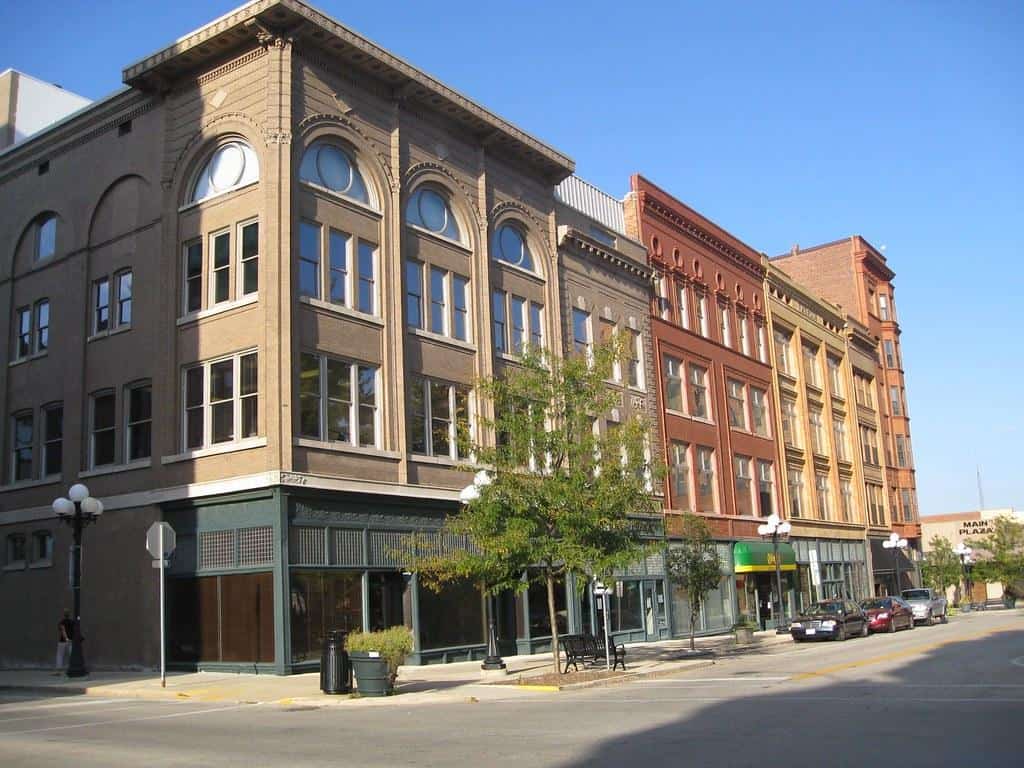 Bloomington - Illinois - Historic Block in Downtown - by Onasill - Bill Badzo - 149 Million Views - Thank Y