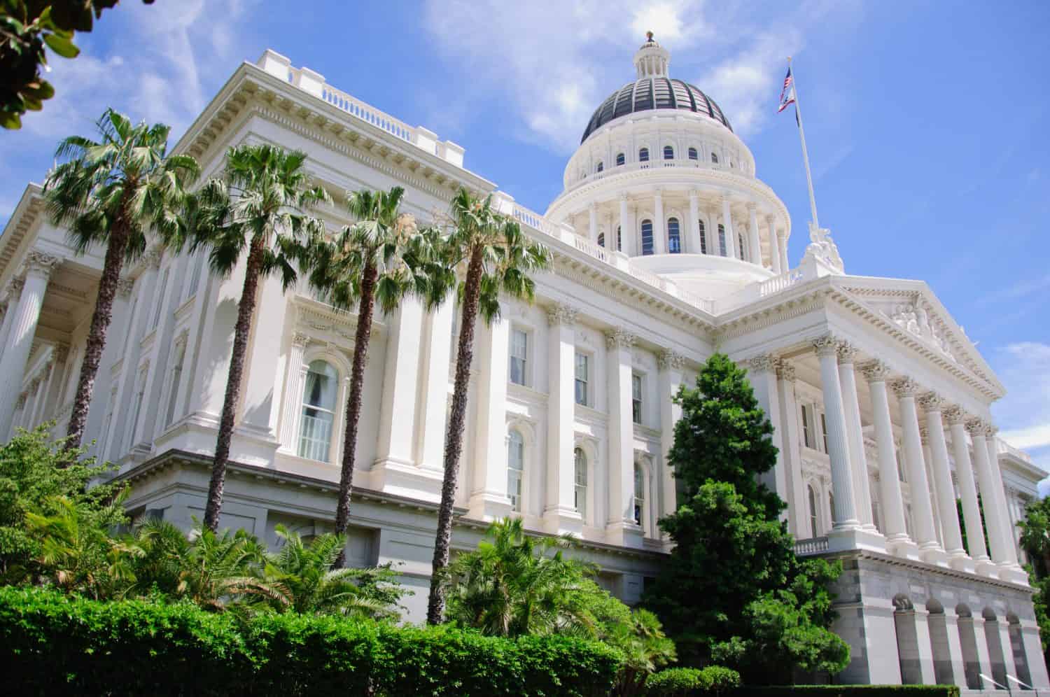 Sacramento Capitol Building in California