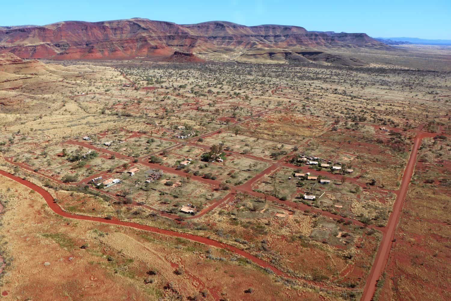 Wittenoom, The Pilbara Region. Hamersley Ranges, Western Australia.