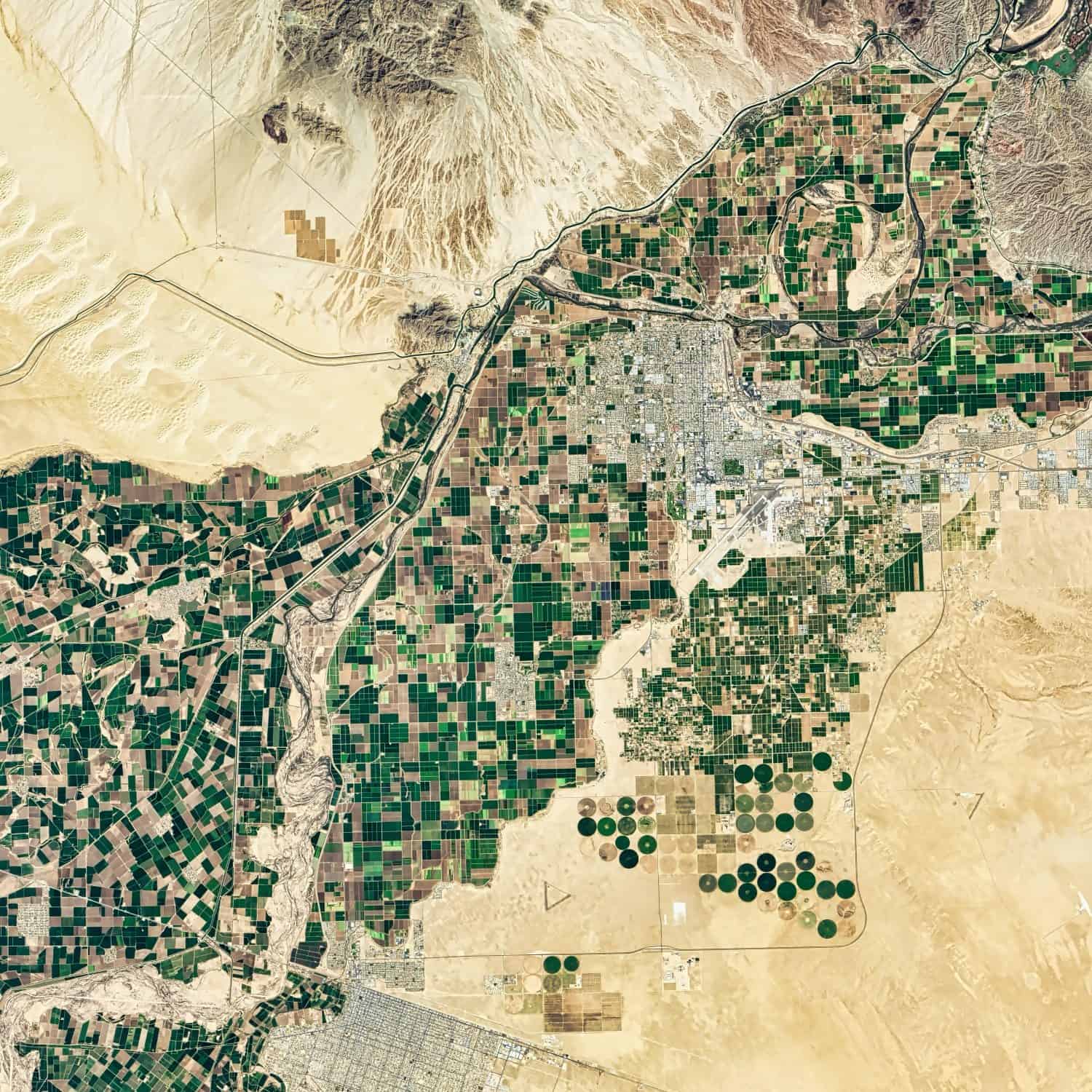 Restoring a Pulse to the Lower Colorado. With nearly all of the Colorado Rivers water diverted for human uses, its delta has withered. A plan t Elements of this image furnished by NASA.