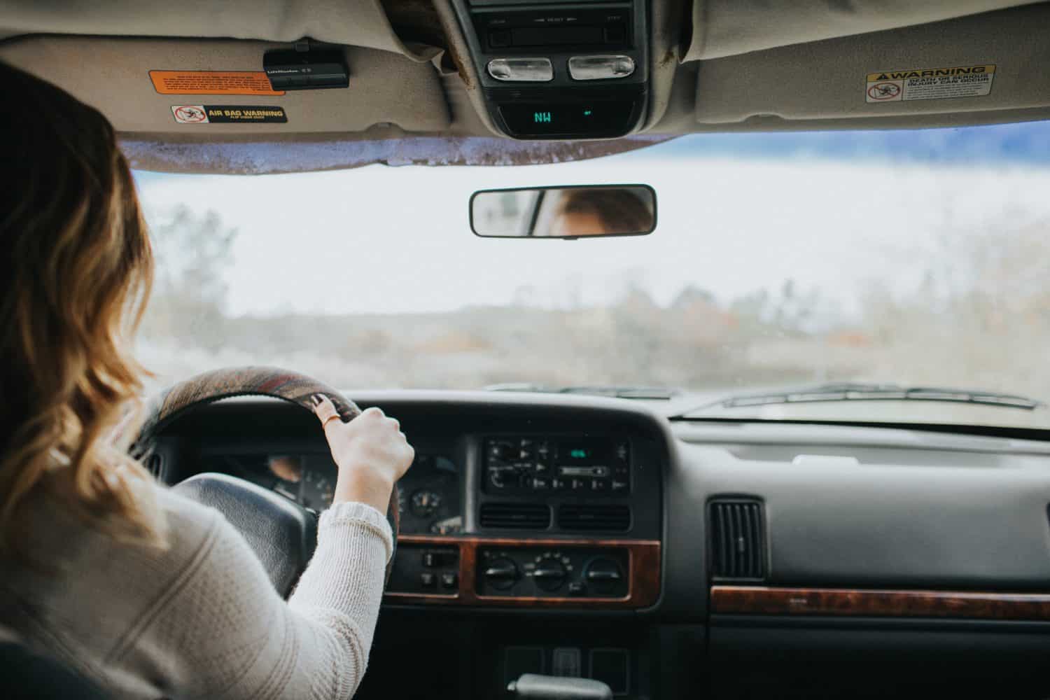 Girl in a Jeep