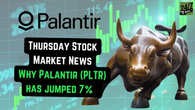 Palantir Stock (PLTR) Jumps 7% Thursday – 3 Reasons Its Soaring