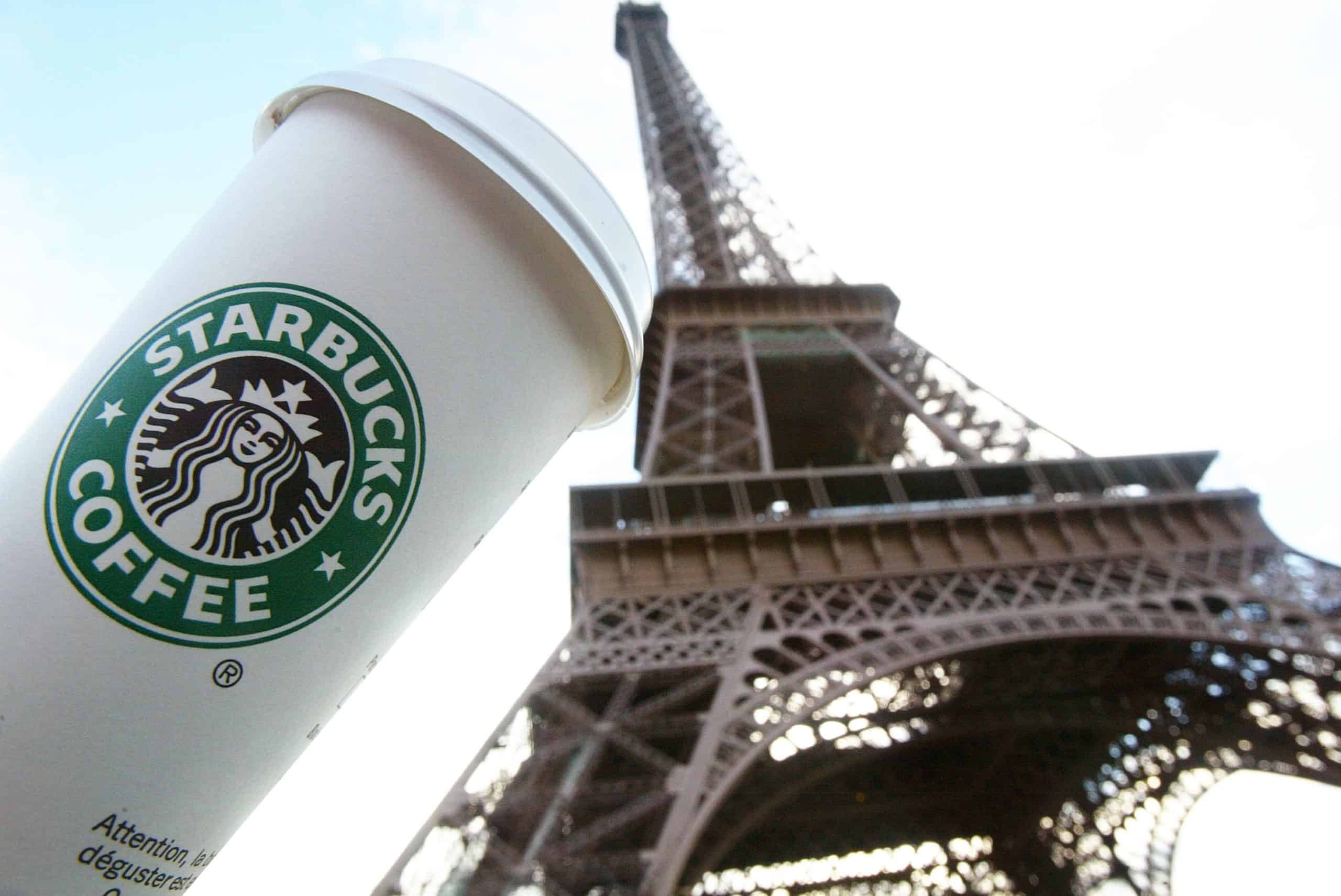 Starbucks Launches First Paris Cafe