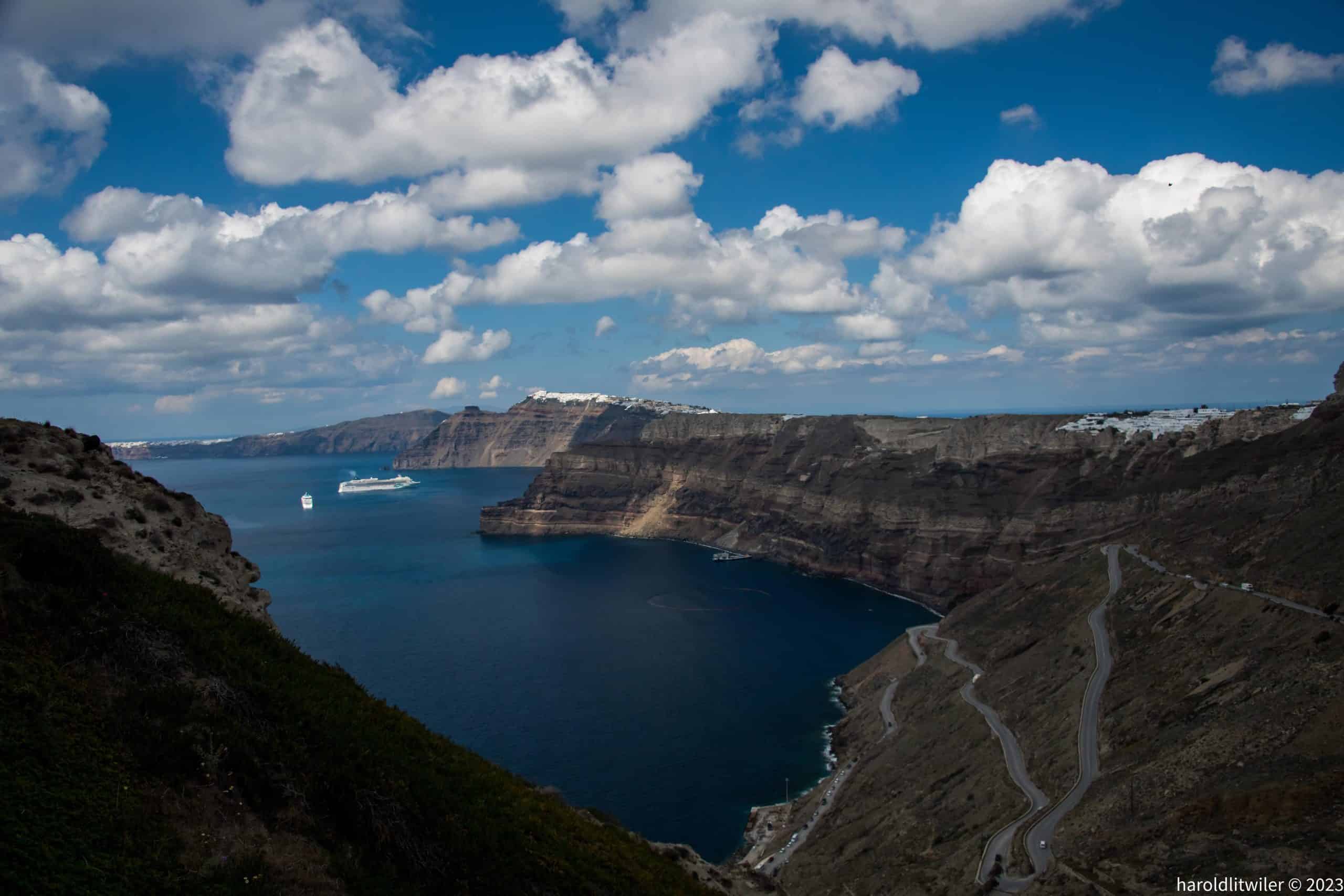 Santorini Greece 2023 by Harold Litwiler