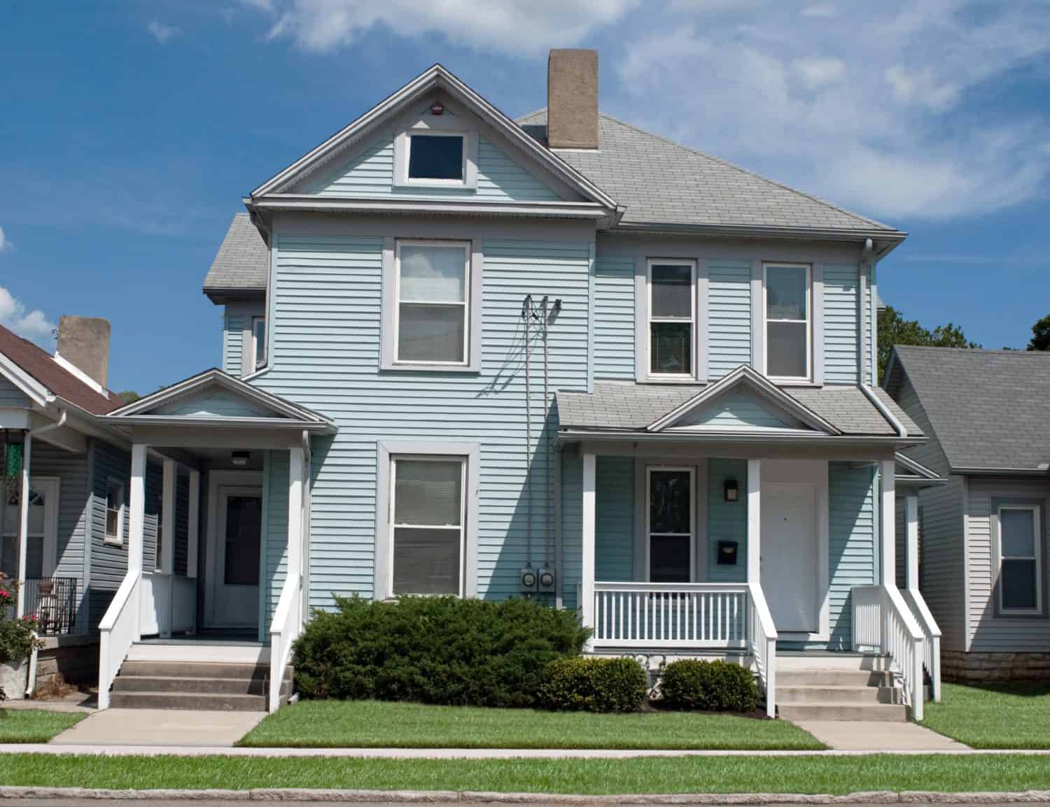 Older Blue House