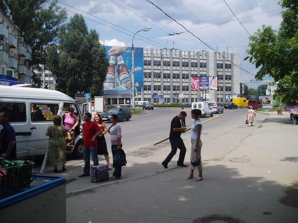 Chisinau city life by Guttorm Flatabu00f8