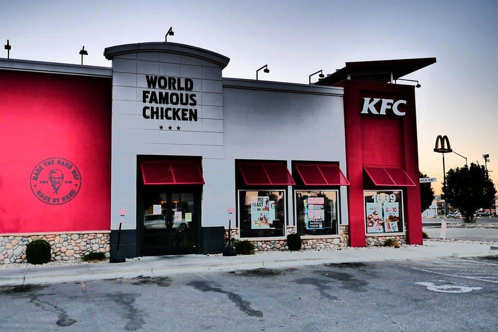 KFC Fast Food Restaurant in Ontario, Oregon by Rick Obst