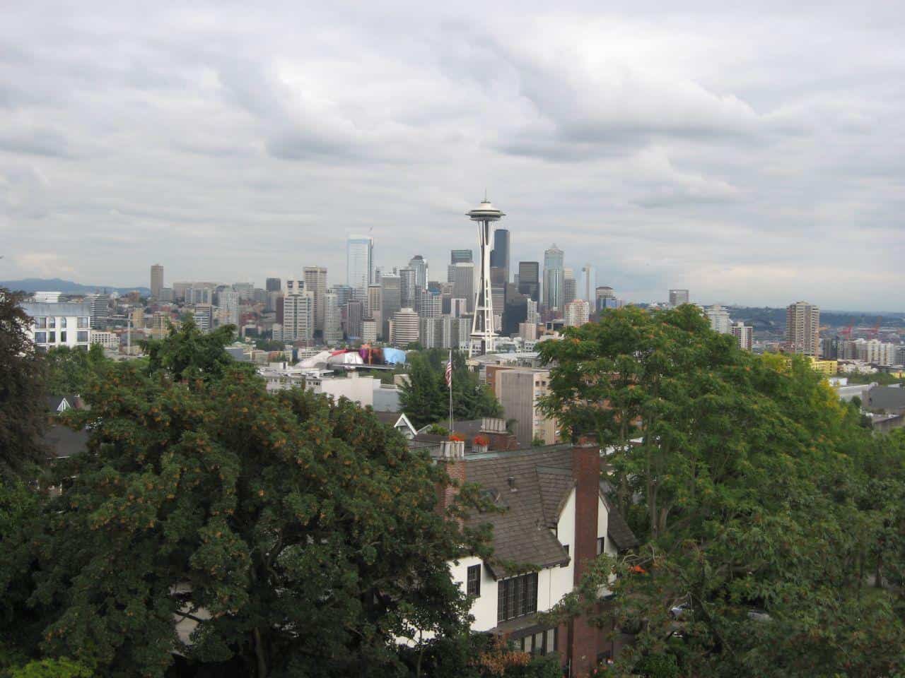 View of Seattle from Kerry Par... by Ken Lund