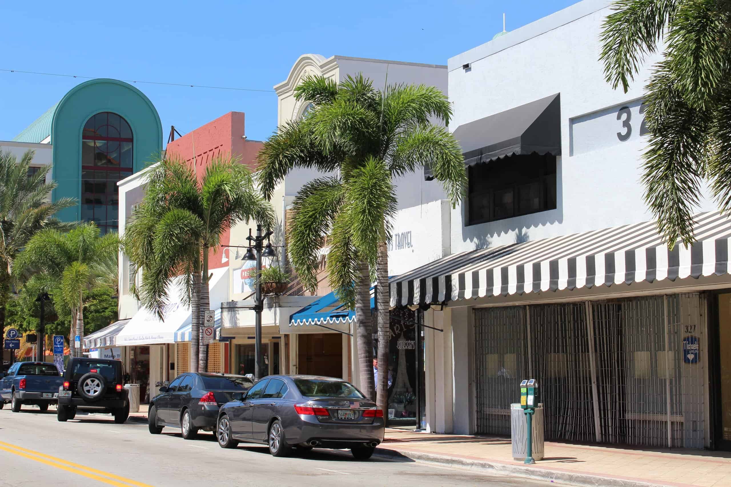 Downtown West Palm Beach by Phillip Pessar