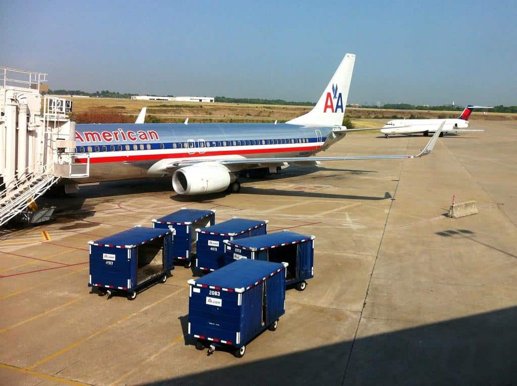 American Airlines 737 Airplane Photo i002 by Grant Wickes by Grant Wickes