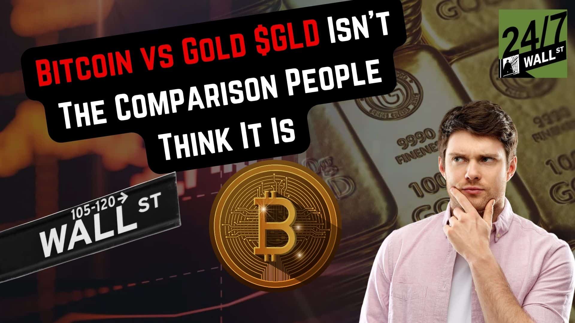 Bitcoin vs Gold $GLD Isn’t The Comparison People Think It Is, Just Look at The S&P 500 (VOO) To See Why