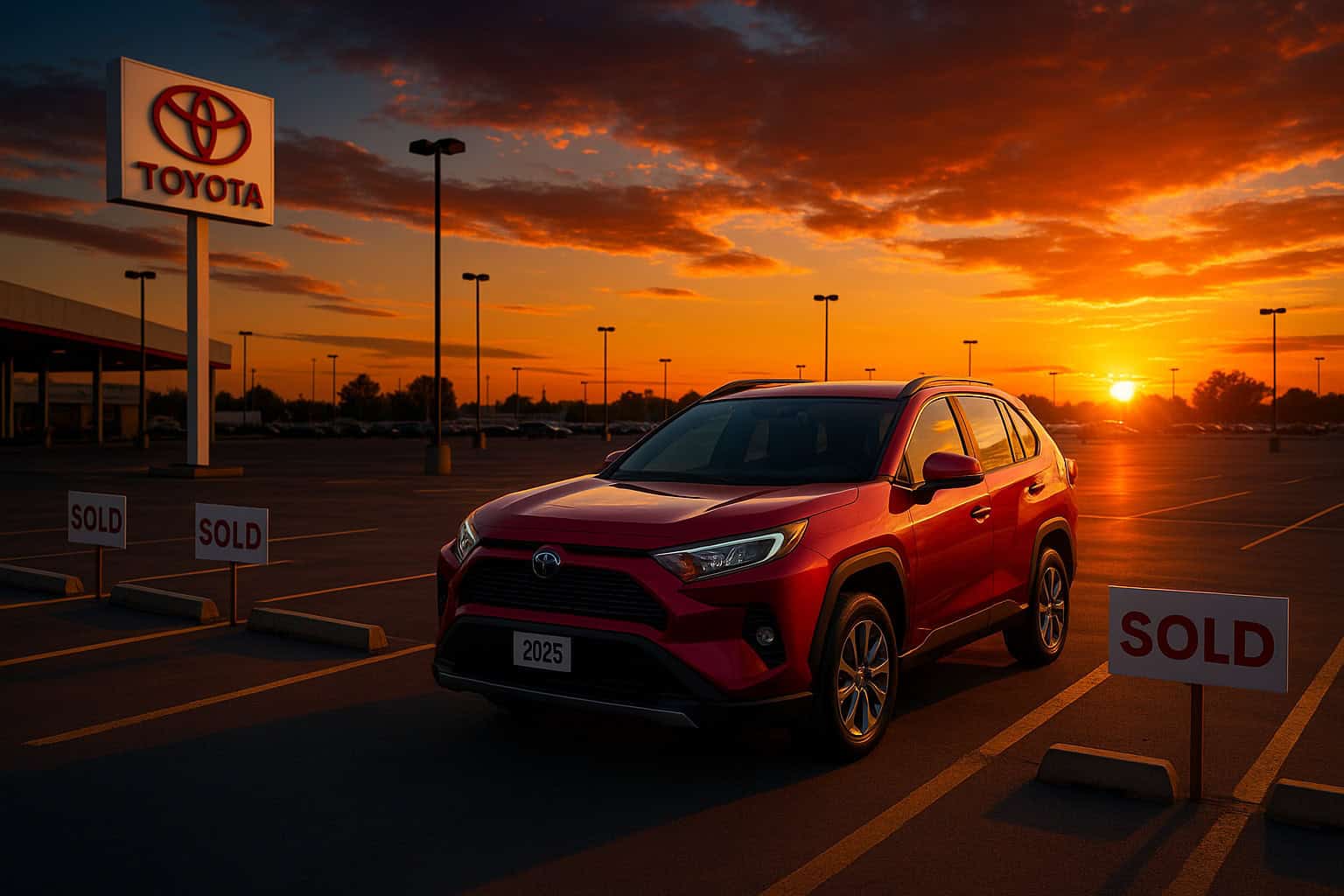 Toyota’s Best-Sellers Could Disappear by May: What Shrinking Inventory Means Now