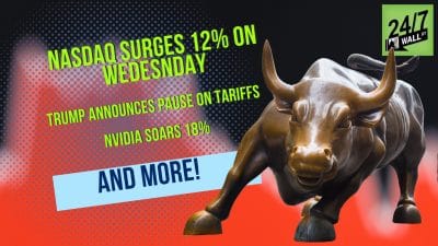 Nasdaq Composite Skyrockets 12% Wednesday: NVDIA (Nasdaq: NVDA), Meta (Nasdaq: META) Up More Than 10% Each