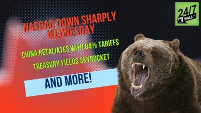 Nasdaq Composite Futures Sink After China Retaliates: Apple (Nasdaq: AAPL) Down Again