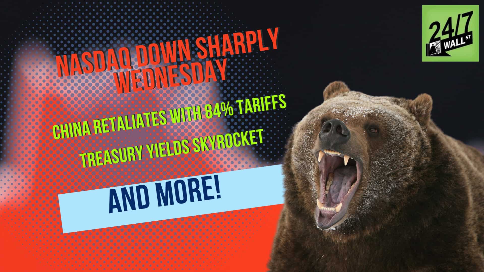 Nasdaq Composite Futures Sink After China Retaliates: Apple (Nasdaq: AAPL) Down Again