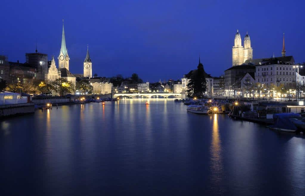 The Zurich skyline by sdh_zh