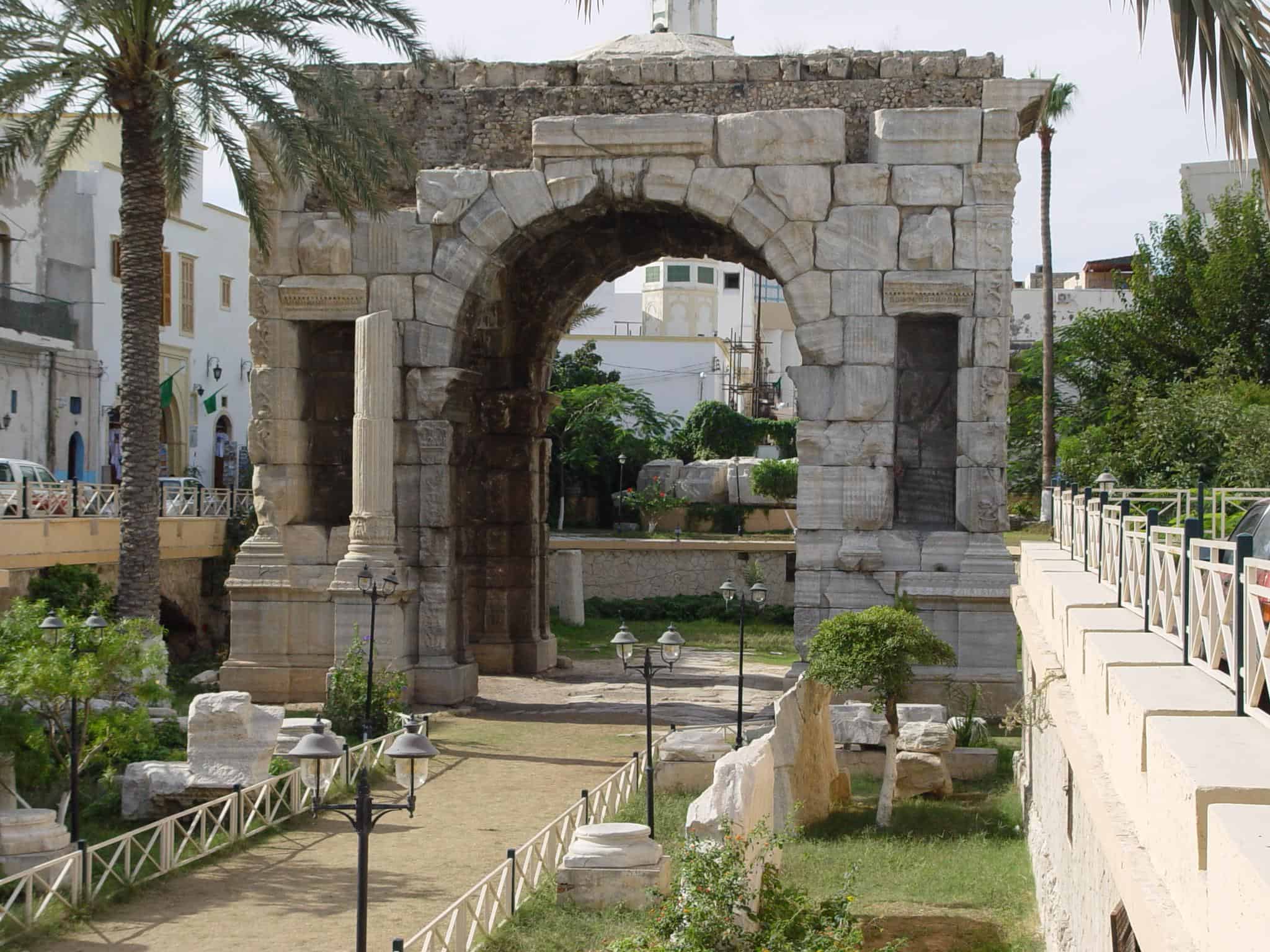 Marcus Aurelius Arch Tripoli Libya by Daniel and Kate Pett