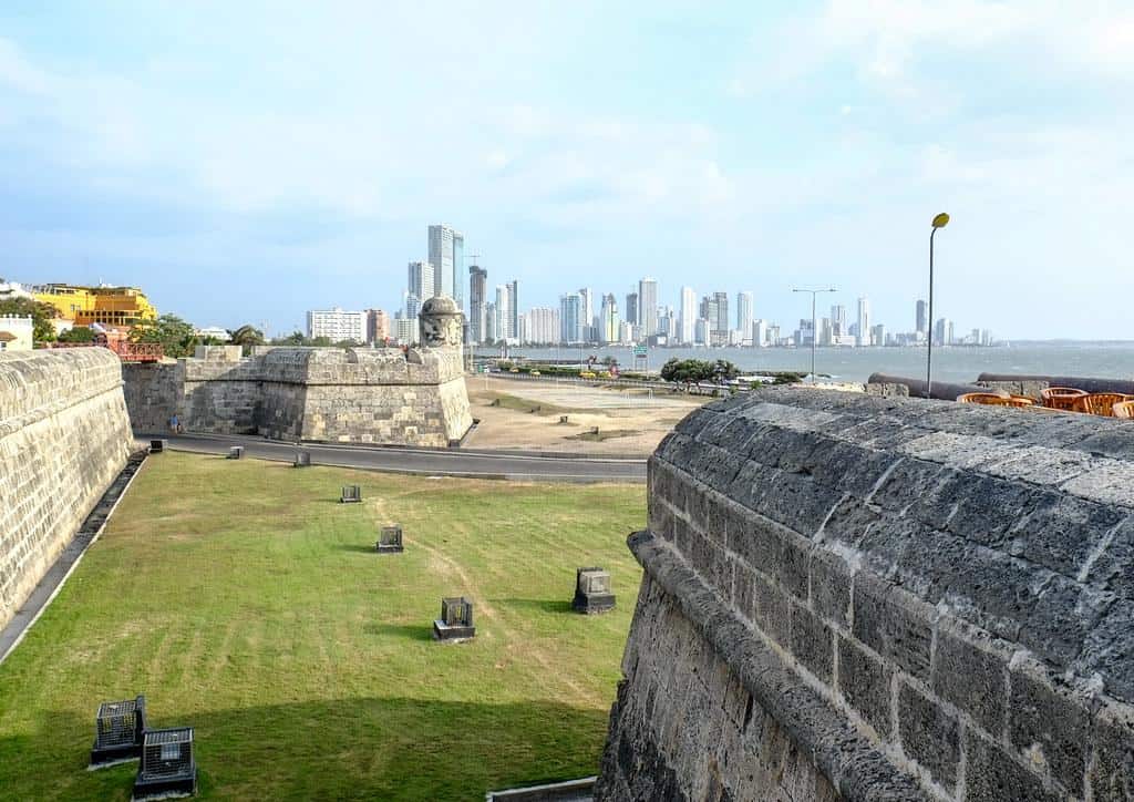 Bocagrande from the Walled City, Cartagena, Colombia by Reg Natarajan