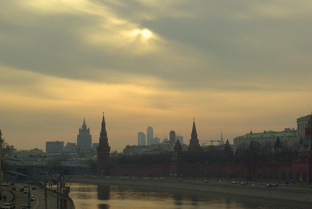 New Moscow Skyline Arising by AlphaTangoBravo / Adam Baker